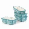 Mini Loaf Pan Bread Pan Ceramic Loaf Pans For Baking Bread Mini Bread Loaf Pans 4-Pieces Bread Baking Pan -Wilton Shop 41CmkYTyveL
