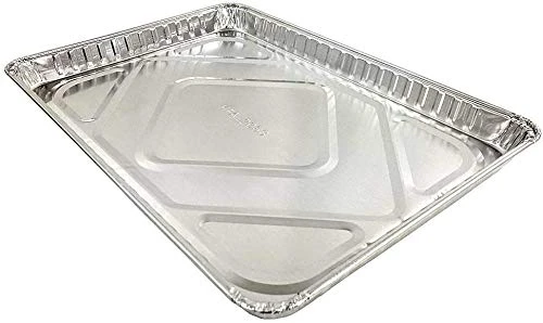 1/2 Size Sheet Cake Aluminum Foil Pan W/Clear Low Dome Lid (Pack Of 10 Sets) 17.1 L X 12.3 W X 1.25 D 5 1/2 Size Sheet Cake Aluminum Foil Pan W/Clear Low Dome Lid (Pack Of 10 Sets) 17.1 L X 12.3 W X 1.25 D - Image 3