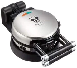 Waffle Maker DisneyCharacter Series Mickey Mouse Silver WAFU-100SI Japan Import