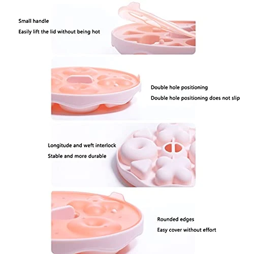 Creative Donut Biscuit Silicone Baking Mold, Non Stick Cake Baking Supplies,for Cheese Chocolate Pudding Jelly Kitchen Bakery Molds Gift (Color : Blue, Size : 5.9x0.8inch) 7 Creative Donut Biscuit Silicone Baking Mold, Non Stick Cake Baking Supplies,for Cheese Chocolate Pudding Jelly Kitchen Bakery Molds Gift (Color : Blue, Size : 5.9x0.8inch) - Image 5