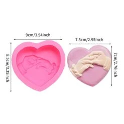 GENERIC Chocolate Silicone Baking Mold Fondant Mold Epoxy Mold Plaster Creative Cake Mould Baking Set For Adults For Beginners (Pink, One Size) -Wilton Shop 41DoGYaOYML