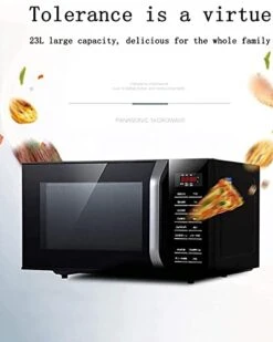 DUNOG Multifunction 800W Digital Microwave Oven 23L Fast Cooking Electric Cooker With 5 Power Levels Automatic Defrost,Child Safety Lock,Easy Clean 12 DUNOG Multifunction 800W Digital Microwave Oven 23L Fast Cooking Electric Cooker With 5 Power Levels Automatic Defrost,Child Safety Lock,Easy Clean -Wilton Shop 41DuvdxvtjL