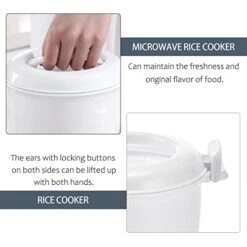 Small Rice Maker Friendly Microwave Rice Cooker: Easy Microwave Cooking Easy Fast Microwave Cookware For Rice Pasta And More S Microwave Rice Steamer 12 Small Rice Maker Friendly Microwave Rice Cooker: Easy Microwave Cooking Easy Fast Microwave Cookware For Rice Pasta And More S Microwave Rice Steamer -Wilton Shop 41DwxJXCKOL