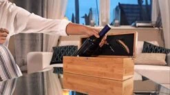 Bamboo Wood Wine Gift Box Set With Tools By Case Elegance -Wilton Shop 41ECMUZkQ1L