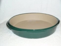 He Pampered Chef Deep Dish Baker - Hunter Green