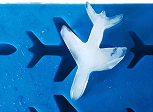 3D Airplane Ice Cube Trays, Plane Aircraft Silicone Chocolate Candy Mold Fondant Brownie Baking Mold Cake Decorating Mold Jelly Pudding Soap Whisky Bar Party Drink Tools 6 3D Airplane Ice Cube Trays, Plane Aircraft Silicone Chocolate Candy Mold Fondant Brownie Baking Mold Cake Decorating Mold Jelly Pudding Soap Whisky Bar Party Drink Tools - Image 4