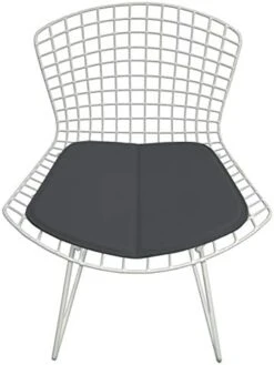 Replacement Cushion - Side Chair Not Included (Winter White) -Wilton Shop 41EVPSiJYNL. AC