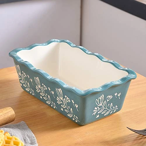 Loaf Pan Bread Pan Ceramic Loaf Pans For Baking Porcelain Baking Pans Nonstick Bread Pans For Baking 5 Loaf Pan Bread Pan Ceramic Loaf Pans For Baking Porcelain Baking Pans Nonstick Bread Pans For Baking - Image 3