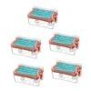 5pcs Soap Box Cleaning Tool Travel Valet Tray Hand Wash Dispenser Soap Container Travel Soap Container Travel Soap Box Soap Foaming Box Soap Holder Soap Boxes Storage Soap Dish -Wilton Shop 41F6kZfoYFL