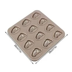 Foot-Shaped Non-Stick Pastry Bakingwith 12 Grids For DIY Cupcakes And Cakes - Perfect Novelty Baking Tray For Home Enthusiasts And Special Occasions 9 Foot-Shaped Non-Stick Pastry Bakingwith 12 Grids For DIY Cupcakes And Cakes - Perfect Novelty Baking Tray For Home Enthusiasts And Special Occasions -Wilton Shop 41FLuzl3pYL