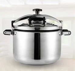 Induction Cooker Gas Pressure Cooker, Consumer And Commercial Large-capacity Stainless Steel Pressure Cooker, Outdoor Portable Explosion-proof Pressure Cooker, 22L / 30L / 40L More Rapid Heat Conducti -Wilton Shop 41FOB30r9BL. AC
