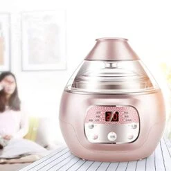 N / A Bird's Nest Stew Pot, Special Small-Scale Health-Preserving Water-Proof Electric Cooker, Automatic Mini Glass Travel Bird's Nest Machine, -Wilton Shop 41FUkWU1mwL