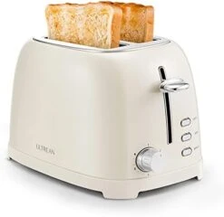 Toaster 2 Slice With Extra-Wide Slot For Toasting Bagels, Breads, Waffles & More, Stainless Steel Material With Removable Crumb Tray, 6 Browning Settings -Wilton Shop 41FWowc 2aL. AC