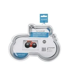 Kitchen Craft Sweetly Does It Novelty Tractor Cake Tin, 28.5 X 20 X 5.5 Cm / 11" X 8" X 2"