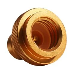CO2 Adapter Easy To Use With Gasket Directly Replacement Conversion Portable Fittings Quick For Machine Tank Canister Home, Gold -Wilton Shop 41GBpeuTv7L