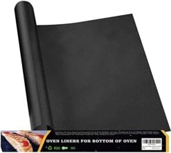 Oven Liners For Bottom Of Oven - 3 Pack Large Thick Heavy Duty Oven Liner - 17"x25" BPA And PFOA Free, Oven Floor Protector Liner For The Bottom Of Electric Oven Gas Oven Or Gas Grills -Wilton Shop 41GGk2Sm8SL. AC