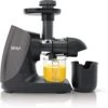Ninja JC101 Cold Press Pro Compact Powerful Slow Juicer With Total Pulp Control & Easy Clean, Graphite (Renewed), BLACK, 13.78 In Lx6.89 In Wx14.17 In H -Wilton Shop 41GYUrlpWtL