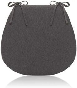 Chair Cushions For Dining Chair Gray Chair Pad With Ties Memory Foam Dining Chair Pad And Seat Cushion With Machine Washable Cover [17.3 X 16.6 Inches] -Wilton Shop 41Gj2dSTGPL. AC