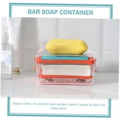 5pcs Soap Box Cleaning Tool Travel Valet Tray Hand Wash Dispenser Soap Container Travel Soap Container Travel Soap Box Soap Foaming Box Soap Holder Soap Boxes Storage Soap Dish -Wilton Shop 41H1F7pAFsL
