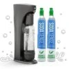 I Soda Maker Machine And 2 Pack Eco-Friendly CO2 Cartridge For Sodastream, Plus $15 Amazon Gift Card With Refill, No Late Fees Exchange At Will Club, Carbonator, Gas Canister Cylinder 60L -Wilton Shop 41HC2KzsDwL