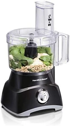Hamilton Beach Food Processor & Vegetable Chopper For Slicing, Shredding, Mincing, And Puree, 8 Cup, Black -Wilton Shop 41HOgZdAsoL. AC