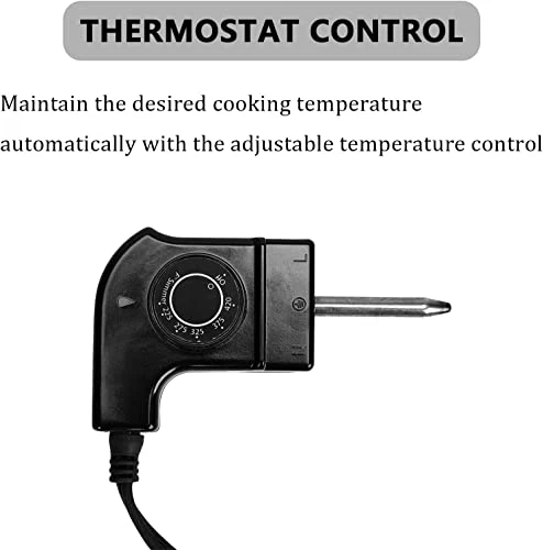 12 Inch Nonstick Electric Skillet - For Fry Bake Steam Simmer 7 12 Inch Nonstick Electric Skillet - For Fry Bake Steam Simmer - Image 5