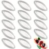 15 Pieces Ship Shape Aluminium Alloy Tart Pan Egg Tart Molds Mini Wavy Fluted Edge Flower Cup Boat Shape Tart Mould Reusable Metal Muffin Cups Molds Jelly Pudding Cupcake Baking Tools 2 15 Pieces Ship Shape Aluminium Alloy Tart Pan Egg Tart Molds Mini Wavy Fluted Edge Flower Cup Boat Shape Tart Mould Reusable Metal Muffin Cups Molds Jelly Pudding Cupcake Baking Tools -Wilton Shop 41HXU44gLdL