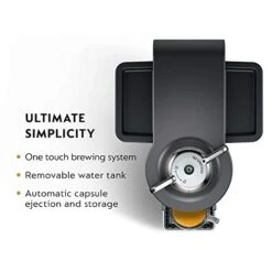 ENV135GY Coffee And Espresso Machine By De'Longhi, Graphite Metal Nespresso Vertuoline Coffee, Assortment, 30 Capsules -Wilton Shop 41HfDilGt1L