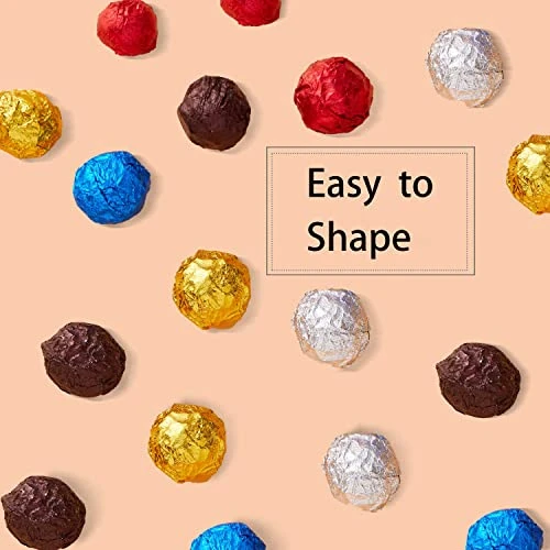 500pcs Chocolate Candy Wrappers Aluminium Foil Paper Wrapping Papers Square Sweets Lolly Paper Food Candy Tin Foil Wrappers For Candy Packaging Decoration (4 By 4-Inch) 5 Colors 8 500pcs Chocolate Candy Wrappers Aluminium Foil Paper Wrapping Papers Square Sweets Lolly Paper Food Candy Tin Foil Wrappers For Candy Packaging Decoration (4 By 4-Inch) 5 Colors - Image 6