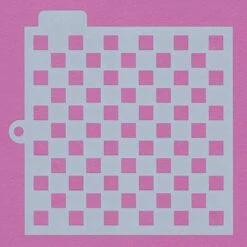 Ie Stencils For Decorating Or Airbrush, Food Safe Reusable Templates For Cakes, Cupcakes, Beverages And More, 10 Mil, 2 Pk, 5.5" X 5.5", Woodgrain/Checkerboard 12 Ie Stencils For Decorating Or Airbrush, Food Safe Reusable Templates For Cakes, Cupcakes, Beverages And More, 10 Mil, 2 Pk, 5.5" X 5.5", Woodgrain/Checkerboard -Wilton Shop 41HyHoKurnL