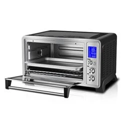 AC25CEW-SS Digital Toaster Oven + Toshiba EM131A5C-SS Microwave Oven With Smart Sensor -Wilton Shop 41I6LRDGnfL