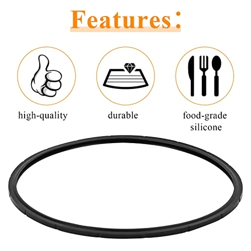 2 Pack 09905 Pressure Canner Sealing Ring Automatic Air Vent/Overpressure Plug Pack Replaces Presto Parts 85141 - Fits Presto Pressure Canner Models: 01710, 01740, 01750, 01770, 01780 7 2 Pack 09905 Pressure Canner Sealing Ring Automatic Air Vent/Overpressure Plug Pack Replaces Presto Parts 85141 - Fits Presto Pressure Canner Models: 01710, 01740, 01750, 01770, 01780 - Image 5