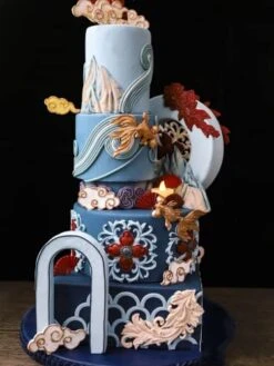 2pcs Vintage Flower Vine Sugar Lace Silicone Fondant Impression Mould Cake Decorating Tools Sugarcraft Icing Chocolate Medallion Mold Border Stencil Edge Wedding Birthday Relief Wilton Flourish -Wilton Shop 41IMJoAoFsL