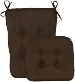 Embrace Rocking Chair Cushions For Living Room, Nursery, Or Home Office, Tufted And Non-Slip Pads, 2 Piece Set, Seat 16"x15" And SeatBack 24"x17", Blue -Wilton Shop 41IPiBBQ5zL. AC