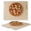 Pizza Stone 12in X 15in Rectangular Baking & Grilling Stone, Perfect For Oven, BBQ And Grill. Innovative Double - Faced Built - In 4 Handles Design 1 Pizza Stone 12in X 15in Rectangular Baking & Grilling Stone, Perfect For Oven, BBQ And Grill. Innovative Double - Faced Built - In 4 Handles Design -Wilton Shop 41IQsBQ4reL