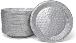 (60 Pack) Premium 9-Inch Pie Pans L Disposable Aluminum Foil L Heavy-Duty L Tin Plates For Tart Quiche Pies -Wilton Shop 41IaTRSZVXL. AC