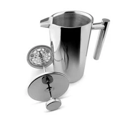E CFD-03 Stainless Steel Cafetiere, Mirror, 3 Cup -Wilton Shop 41IpxesiEOL