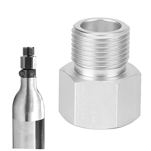 Aluminum CO2 Cylinder Converter - Soda Stream Accessory & Carbon Dioxide Conversion Kit With Refill Connector Beverage Dispenser Fitting & Adapter For Silver Tank - Upgrade Your Bar 4 Aluminum CO2 Cylinder Converter - Soda Stream Accessory & Carbon Dioxide Conversion Kit With Refill Connector Beverage Dispenser Fitting & Adapter For Silver Tank - Upgrade Your Bar - Image 2