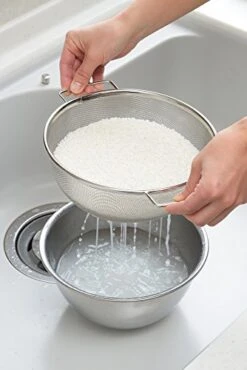 3804633 Colander Bowl, Made In Japan, Stainless Steel Colander Ball With Handle 8 3804633 Colander Bowl, Made In Japan, Stainless Steel Colander Ball With Handle -Wilton Shop 41JYR8dvY0L