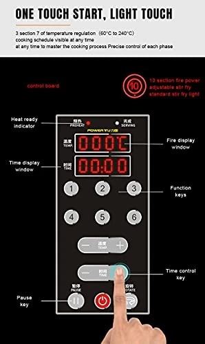 Automatic Intelligent Stirring Cooker Robot Chinese Auto 9L Capacity Induction Cooker For Restaurant Hotel 8 Automatic Intelligent Stirring Cooker Robot Chinese Auto 9L Capacity Induction Cooker For Restaurant Hotel - Image 6