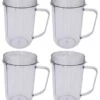 Blendin 4 Pack 16 Ounce Party Mugs Cups,Compatible With Original Magic Bullet Blender MB1001 1 Blendin 4 Pack 16 Ounce Party Mugs Cups,Compatible With Original Magic Bullet Blender MB1001 -Wilton Shop 41JiJ3d5q5L