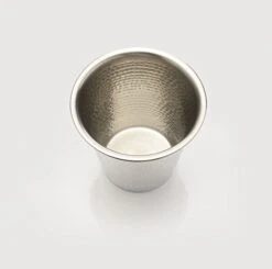 BarCraft BCCHAMBUCHAM Luxury Stainless Steel Wine/Champagne Cooler Bucket, 21 X 20.5 X 21 Cm (8.5" X 8" X 8.5") - Hammered Finish -Wilton Shop 41JpFdSSJbL