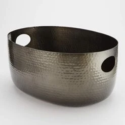 American Metalcraft ATHS10 Hammered Aluminum Beverage Tub, Silver, 10-Quarts -Wilton Shop 41JwhUuzWL