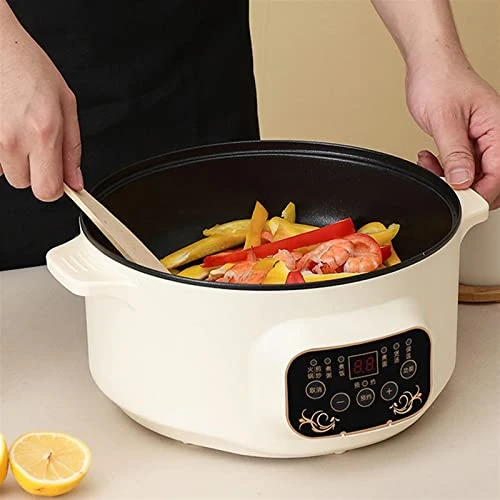 WULFY Pan Small Pot, Electric Pot, Multi-Function, Electric Hot Pot, Household Small Pot, Student Dormitory, Noodles, Electric Frying Pan, Integrated Pot, Electric Cooker 4 WULFY Pan Small Pot, Electric Pot, Multi-Function, Electric Hot Pot, Household Small Pot, Student Dormitory, Noodles, Electric Frying Pan, Integrated Pot, Electric Cooker - Image 2