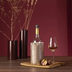 Active Champagne Cooler Set - Reusable, Flexible Wine Bottle Cooler - Platinum - Champagne Cooler Sleeve For Standard Size Bottles - Insulated Champagne Bottle Chiller To Keep Cold 10 Active Champagne Cooler Set - Reusable, Flexible Wine Bottle Cooler - Platinum - Champagne Cooler Sleeve For Standard Size Bottles - Insulated Champagne Bottle Chiller To Keep Cold -Wilton Shop 41KAjrxAdQL