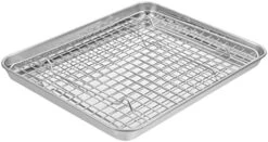 2 Sets Cooling Steel Bbq Kitchen Plate For Container Barbecue Cookie Baking Fish Pan Stainless Tool Cooking Rack Accessories Grill With Food Outdoor Tray Wire Toast Oven Pans Home 16 2 Sets Cooling Steel Bbq Kitchen Plate For Container Barbecue Cookie Baking Fish Pan Stainless Tool Cooking Rack Accessories Grill With Food Outdoor Tray Wire Toast Oven Pans Home -Wilton Shop 41KCgzeLDbL. AC