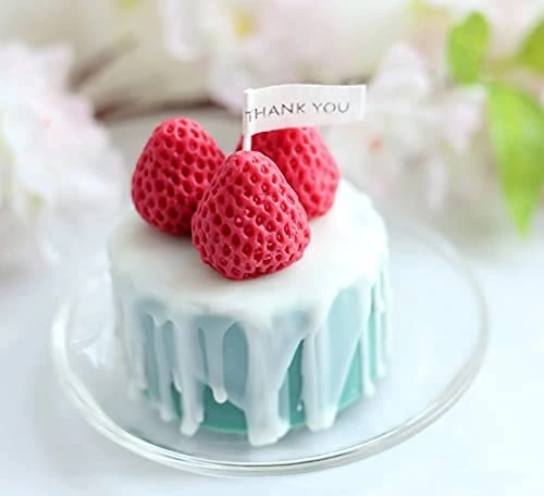 3D Big Strawberry Shaped Silicone Mold & 2 Dessert Spoons,for Baking Creative Mousse Cake Topper Dessert Cup Decoration Chocolate Truffle Pastry Fruit Ice Cream Polymer, Resin Model Clay Soap; D10 5 3D Big Strawberry Shaped Silicone Mold & 2 Dessert Spoons,for Baking Creative Mousse Cake Topper Dessert Cup Decoration Chocolate Truffle Pastry Fruit Ice Cream Polymer, Resin Model Clay Soap; D10 - Image 3