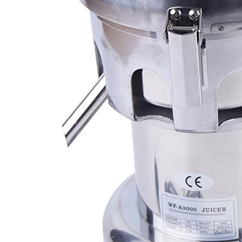 Commercial Juice Extractor, 110V Constructed Centrifugal Juice Extractor Juicing Both Fruit And Vegetable, 370W Heavy Duty Juicer Aluminum Casting And Stainless Steel For Home 8 Commercial Juice Extractor, 110V Constructed Centrifugal Juice Extractor Juicing Both Fruit And Vegetable, 370W Heavy Duty Juicer Aluminum Casting And Stainless Steel For Home - Image 6
