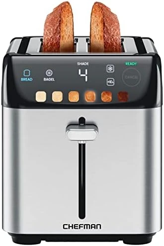 2-Slice Digital Toaster, Pop-Up, Stainless Steel, Extra-Wide Slots For Bagels, Defrost, Reheat, Cancel Functions, Removable Crumb Tray 8 2-Slice Digital Toaster, Pop-Up, Stainless Steel, Extra-Wide Slots For Bagels, Defrost, Reheat, Cancel Functions, Removable Crumb Tray - Image 6