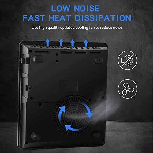 Portable Induction Burner, 2200W Electric Induction Countertop Burner With Touch Panel, 8 Cooking Preset Programs, Power & Temp Adjustable, LCD Display, Auto Pot Detection & Auto Shut-off, Hot Plate Cooker With 3-Hour Timer 8 Portable Induction Burner, 2200W Electric Induction Countertop Burner With Touch Panel, 8 Cooking Preset Programs, Power & Temp Adjustable, LCD Display, Auto Pot Detection & Auto Shut-off, Hot Plate Cooker With 3-Hour Timer - Image 6